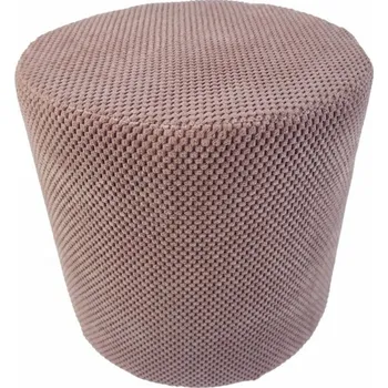 Taburet Taburet čalouněný Max Mebels hnědý