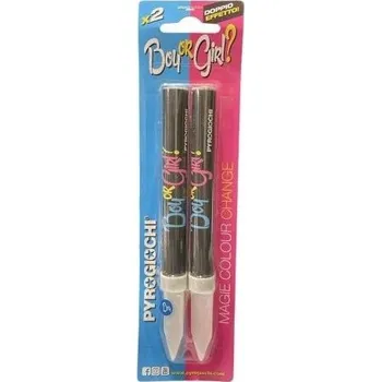 Party dekorace Fontány race na dort Boy or Girl chlapec modré na Baby Shower, 12 cm