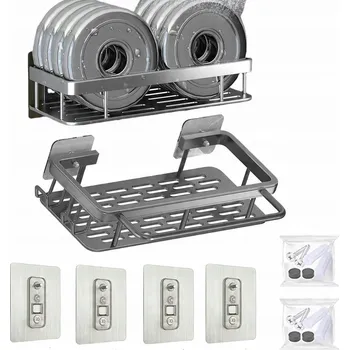 Koupelnový nábytek POLICE DO KOUPELNY POD SPRCHU 2KS šedé