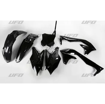UFO sada plastů KAWASAKI KXF 450 '18 (černá)