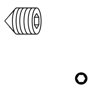 Fréza IGM šroubek M5x5mm pro adaptor 305 CMT, C99000600