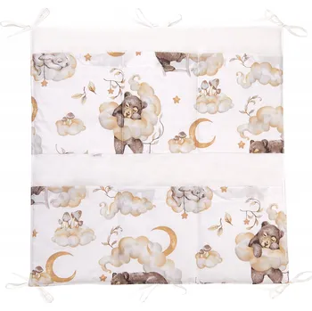 Úložný box Organizér na postýlku, úložný prostor k postýlce