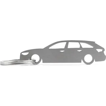 Audi A6 C8 wagon klíčenka z nerezové oceli