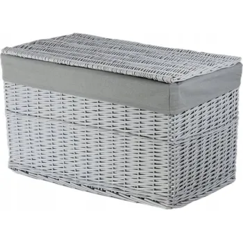 Obraz Univerzální proutěný koš šedý