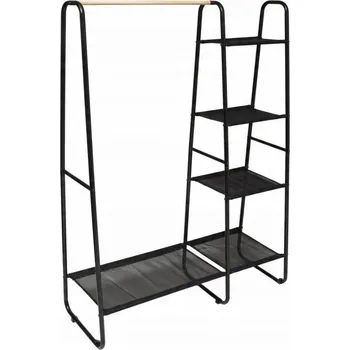 Věšák Stojací věšák kovový 5five Simply Smart černý