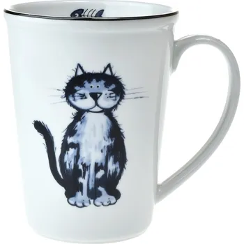 Český porcelán, Dubí Hrnek Erin 420 ml kočky - Kočmína