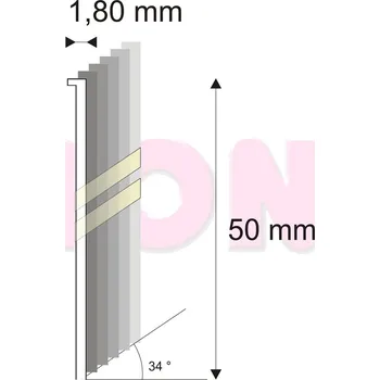 Hřebík Stavební hřebíky Tacwise 50 400 ks
