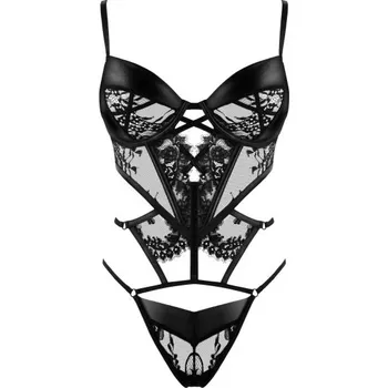 Dámské erotické prádlo Beauty Night Leonela Teddy Black S/M