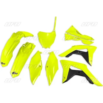UFO sada plastů HONDA CRF 250R '18-'21, CRF 450R '17-'20 (žlutá fluo)