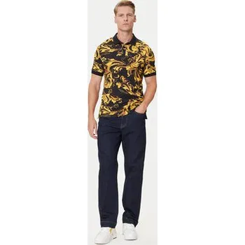 Versace Jeans Couture Polokošile 79GAG6S0 JS514 Černá Regular Fit 3XL