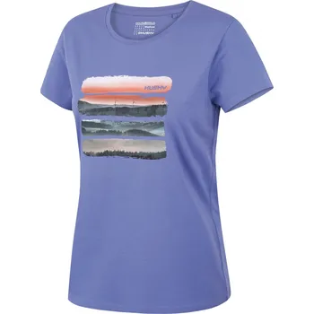 Dámské tričko Husky Dámské bavlněné triko Tee Vane L light blue Velikost: XL