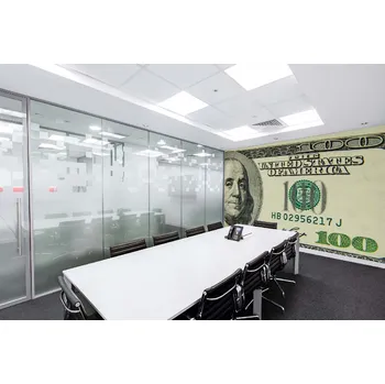 Fototapeta DIMEX | Samolepicí vliesová fototapeta na zeď Stodolarová bankovka MA-5-2950 | 375 x 250 cm | zelená, bílá, černá + Samolepicí vliesová fototapeta na stěnu DIMEX Stodolarová bankovka MA52950 v rozměru 375 x 250 cm