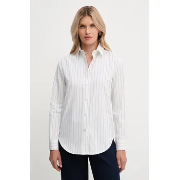 Dámská košile Bavlněná košile MM EFFIGE 2526116037600 bílá 00A, vel. 36