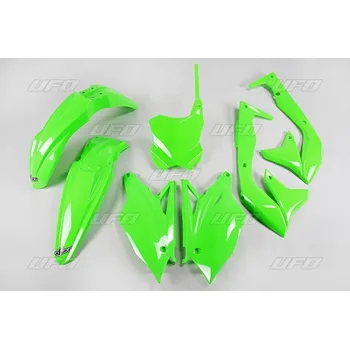 UFO sada plastů KAWASAKI KXF 450 '18 (zelená fluo)