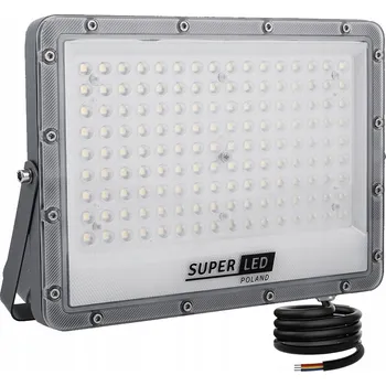 LED reflektor SuperLED 200 W 22000 lm studená bílá IP65 voděodolný
