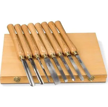 Dláto BOW Soustružnická dláta na dřevo sada 8 ks., 5931011