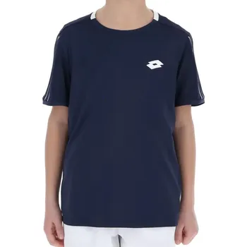 Pánské tričko Chlapecká trička Lotto Squadra B II Tee PL - navy blue Modrý (XS)