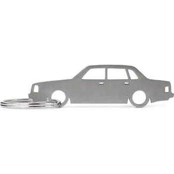 Volvo 240 sedan klíčenka z nerezové oceli