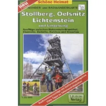 Doktor Barthel Karte Stollberg, Oelsnitz, Lichtenstein und Umgebung – (DE)