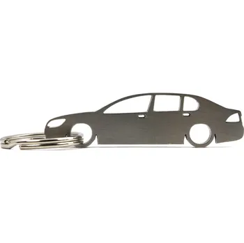 Skoda Superb MK2 limousine klíčenka z nerezové oceli