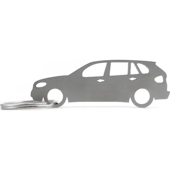 BMW X5 E70 klíčenka z nerezové oceli