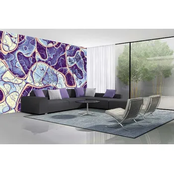 Fototapeta DIMEX | Samolepicí vliesová fototapeta na zeď Modrá mramorová textura MA-5-2524 | 375 x 250 cm | modrá, fialová, růžová + Samolepicí vliesová fototapeta na stěnu DIMEX Modrá mramorová textura MA52524 v rozměru 375 x 250 cm