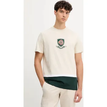 Bavlněné tričko Guess M5YI23.K8FQ4 béžová 08X, vel. XXL