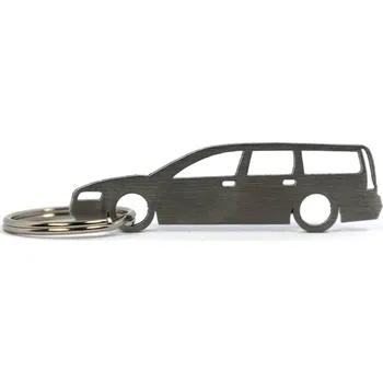 Volvo V70 MK2 klíčenka z nerezové oceli