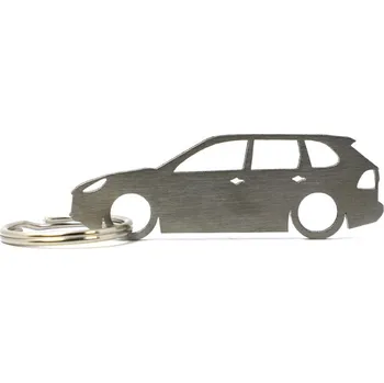 Porsche Cayenne 2009 klíčenka z nerezové oceli