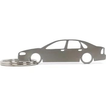 Volvo S80 MK1 sedan klíčenka z nerezové oceli