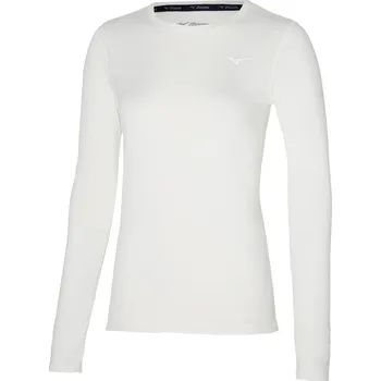 Mizuno Impulse Core LS Tee - White Velikost: XL