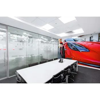 Fototapeta DIMEX | Samolepicí vliesová fototapeta na zeď Jasně červené auto MA-5-2720 | 375 x 250 cm | červená, černá, šedá + Samolepicí vliesová fototapeta na stěnu DIMEX Jasně červené auto MA52720 v rozměru 375 x 250 cm