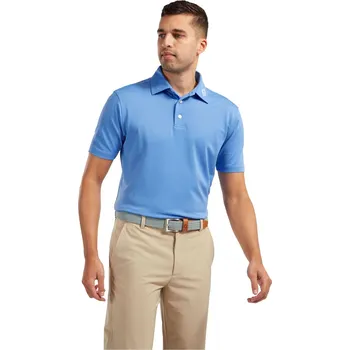 Pánské tričko Tričko FootJoy Light Blue 1016299 Large