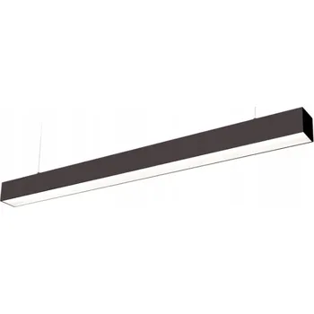 Stropní svítidlo Kobi přisazené 20 W 120 cm černé 4000 K