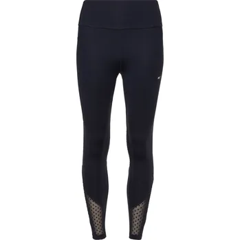 Dámské legíny Legíny Tommy Hilfiger HW Flock Mesh Mix - desert sky Tyrkysový (XS)