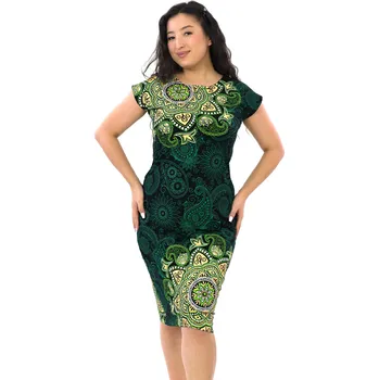 Dámské šaty Himalife Šaty Sky - černá s limetkou Velikost: M