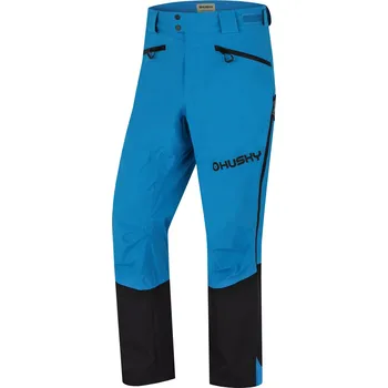 Pánské kalhoty Husky Pánské hardshell kalhoty Kippe M blue/black Velikost: XL
