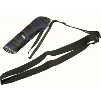 Koňská maska proti hmyzu Přepravní chránič ocasu, modrý, Barva černá