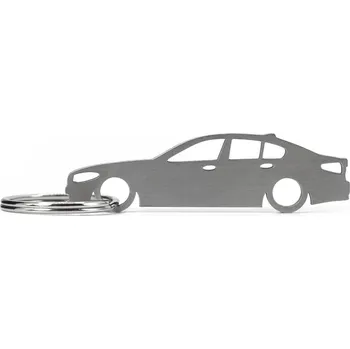 BMW 5 series G30 limousine klíčenka z nerezové oceli