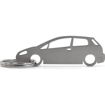 Fiat Grande Punto 3d klíčenka z nerezové oceli
