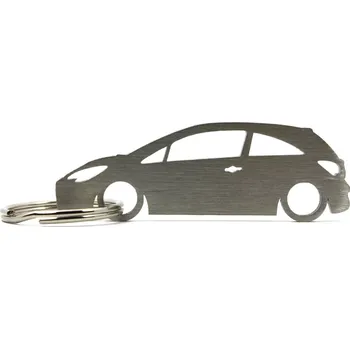 Opel Corsa E 3d klíčenka z nerezové oceli