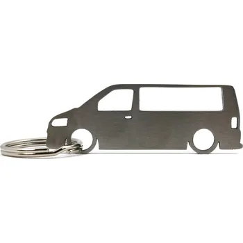 VW Volkswagen VW T5 klíčenka z nerezové oceli