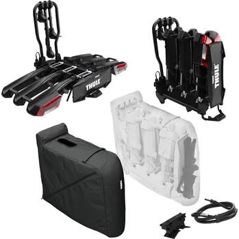 Nosič kol Nosič 3 kol na tažné Thule EasyFold 3 945 + taška 9456 + zámek 9785 TH9451TH9456TH9785