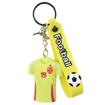 Numberoplus Fotbalová silikonová klíčenka - Španělsko Lamine Yamal 19 Barva: vzor1