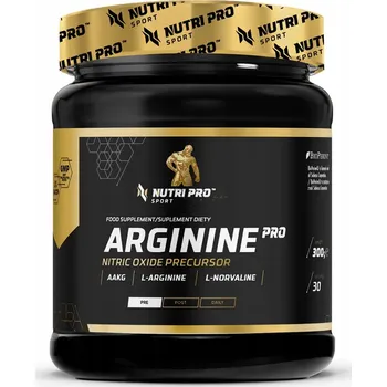 Aminokyselina Nutri Pro Sport Arginine PRO 300g L-ARGININ AAKG PUMPA SÍLA HMOTA