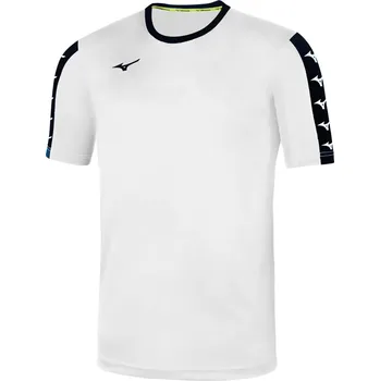 Mizuno Nara Training Tee M - White/Black Velikost: XL