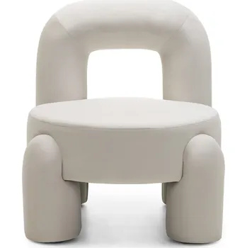 Křeslo Designové křeslo Vasto samet/krémové