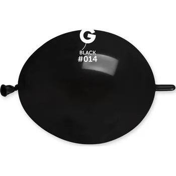 Balónek Svet balonku Spojovací balónik čierny 16 cm 100 ks