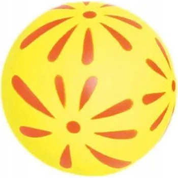 Hračka pro psa Happet Míček pro psy Květinový Míček Happet 57mm Žlutý