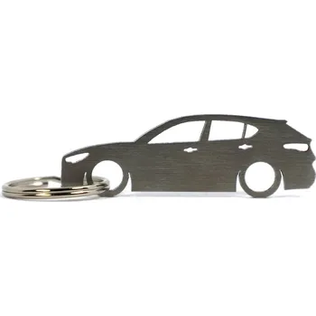 Alfa Romeo Stelvio klíčenka z nerezové oceli